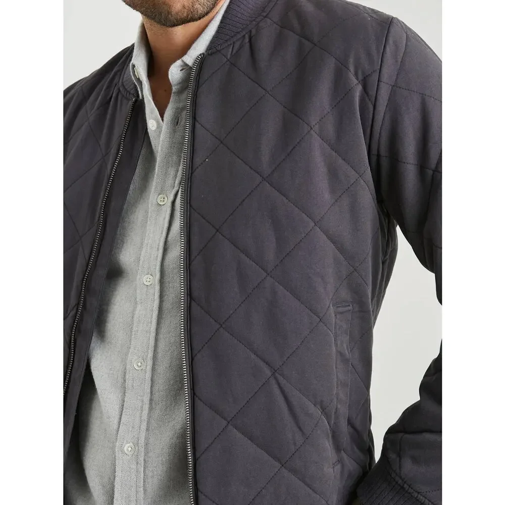 Rails Peninsula Jacket Obsedian Quited Full Zip Pockets Men’s Size Medium